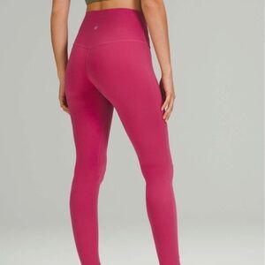 Lululemon Align High-Rise Pant 28" Size 2 in Pink Lychee